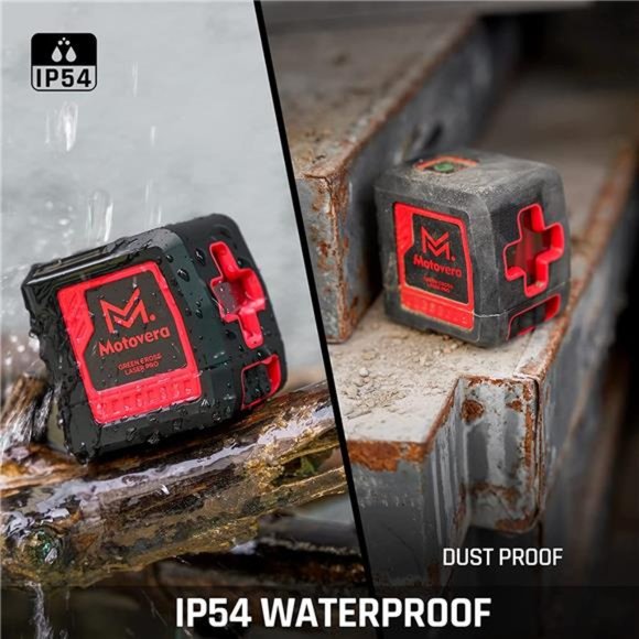 Self Leveling Laser Level,Motovera 100ftLaser Level Selfleveling Green CrossLine - Picture 6 of 6